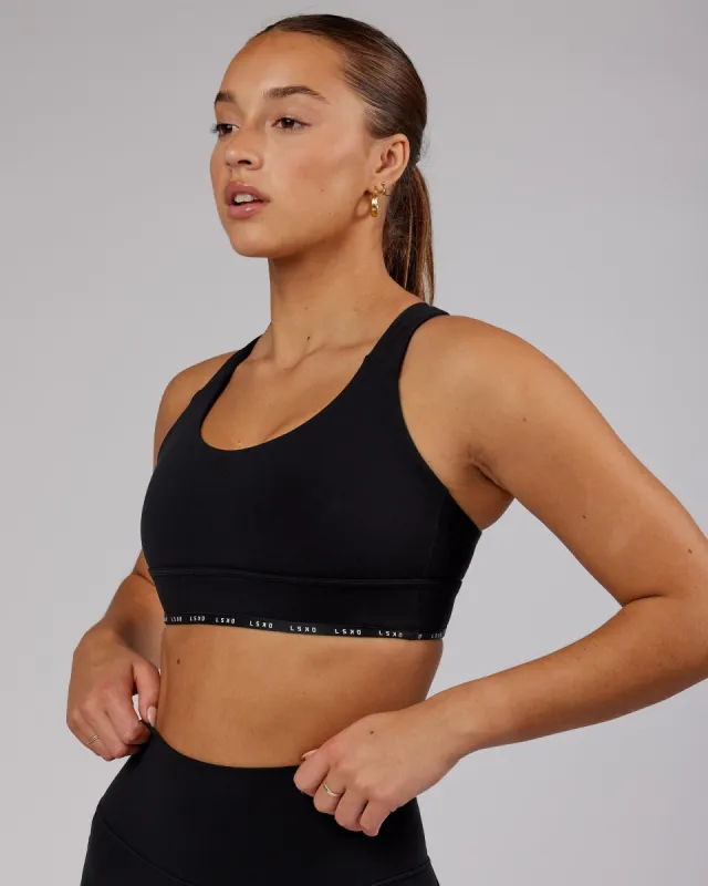 MVP Sports Bra - Black sold by LSKD