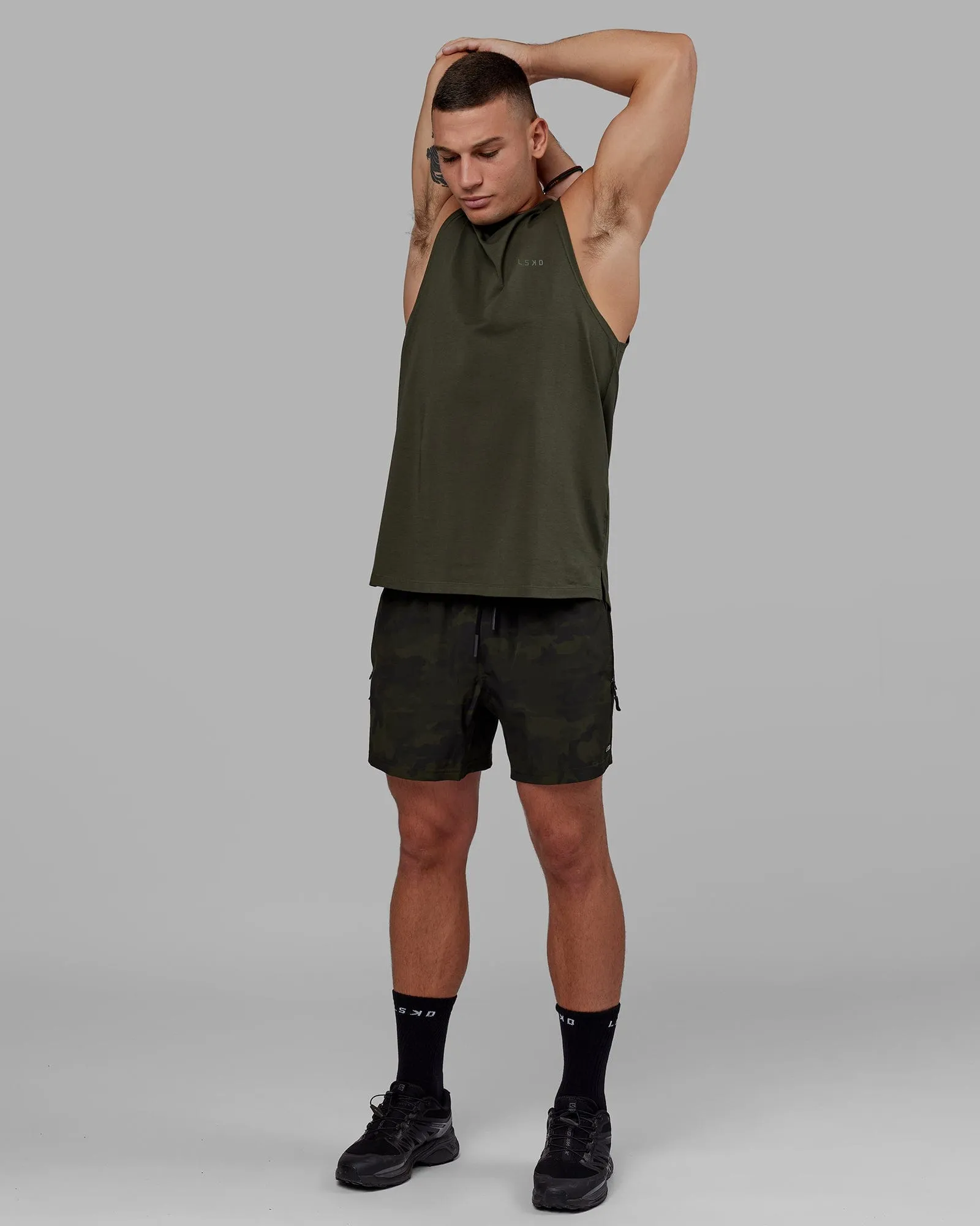 Deluxe PimaFLX Tank - Forest Night sold by LSKD product image thumbnail 2