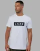 Strength FLXCotton Tee - White-Black sold by LSKD
