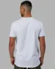 Strength FLXCotton Tee - White-Black sold by LSKD