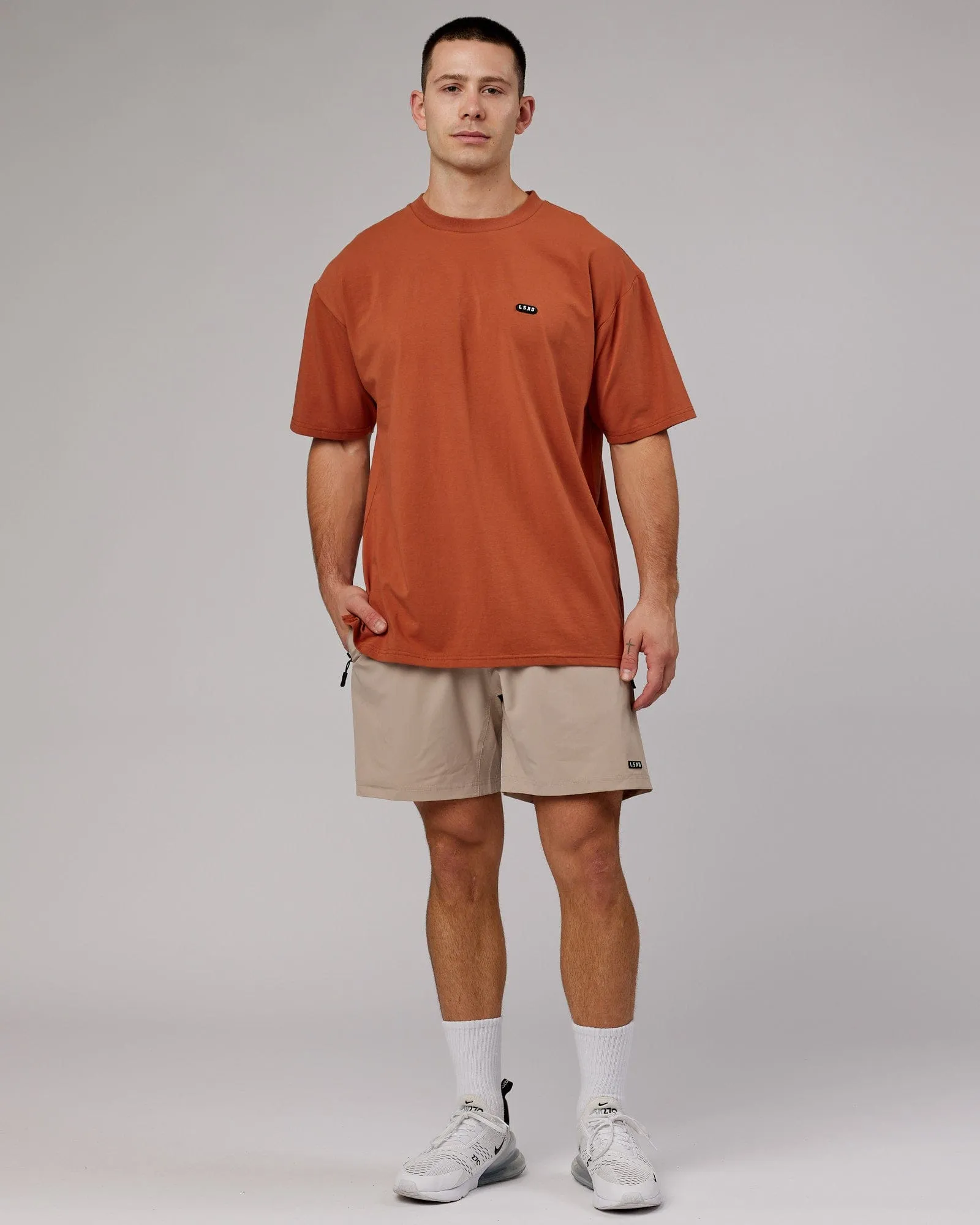 Unisex Capsule FLXCotton Tee Oversize - Auburn sold by LSKD product image thumbnail 5