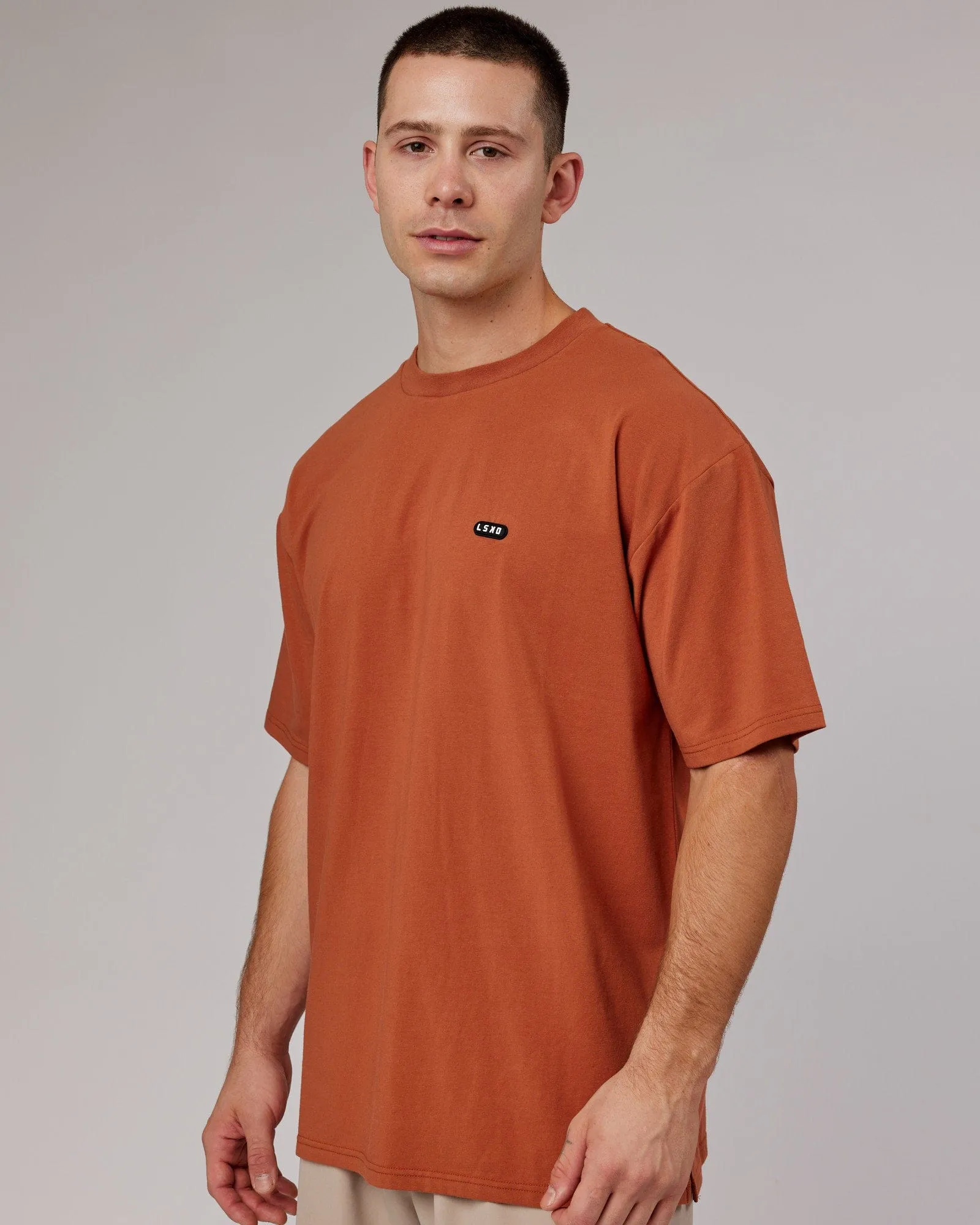 Unisex Capsule FLXCotton Tee Oversize - Auburn sold by LSKD product image thumbnail 3