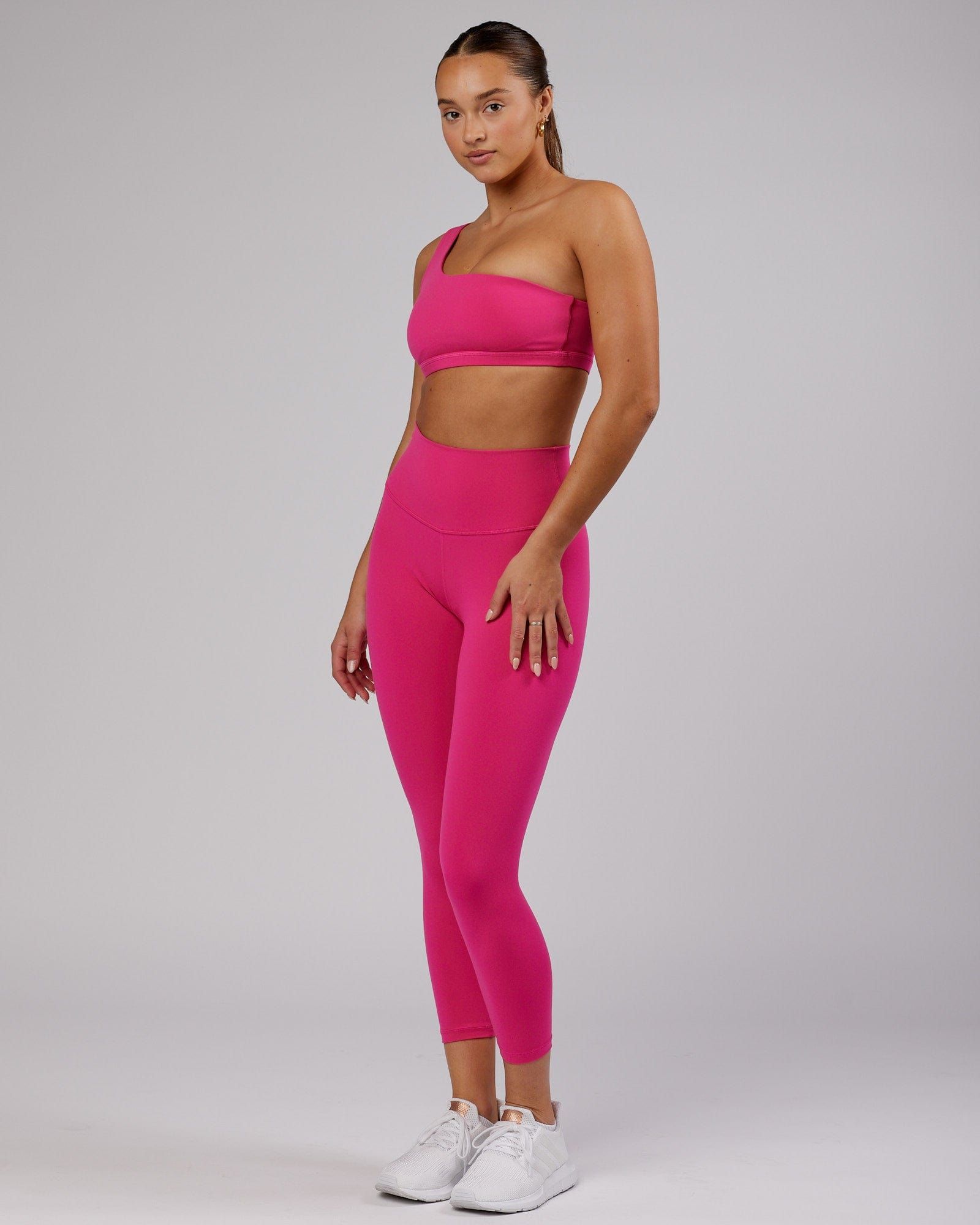 Flex Sports Bra - Magenta sold by LSKD product image thumbnail 4
