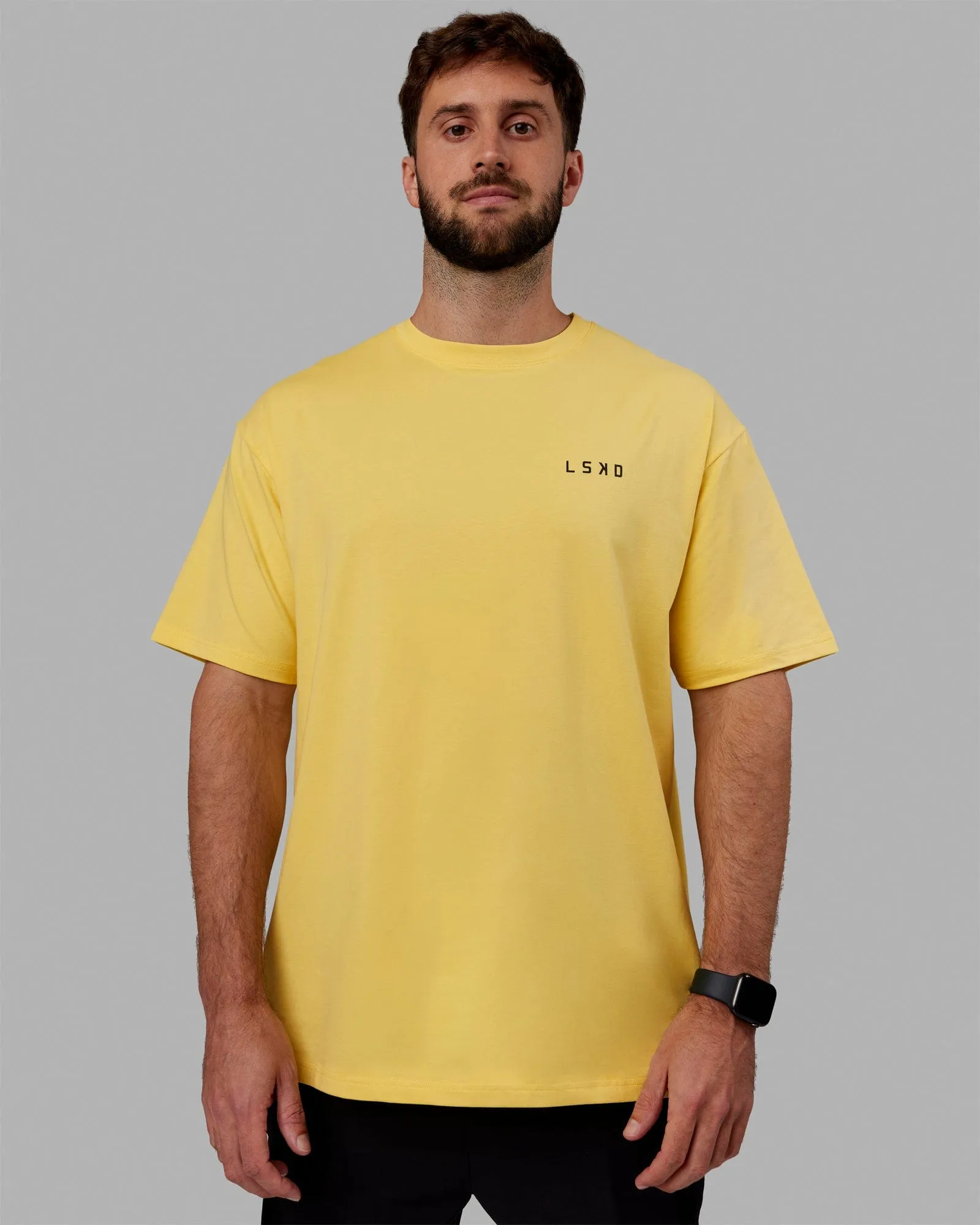 Unisex We Rise Together FLXCotton Tee Oversize - Lemon sold by LSKD product image thumbnail 3