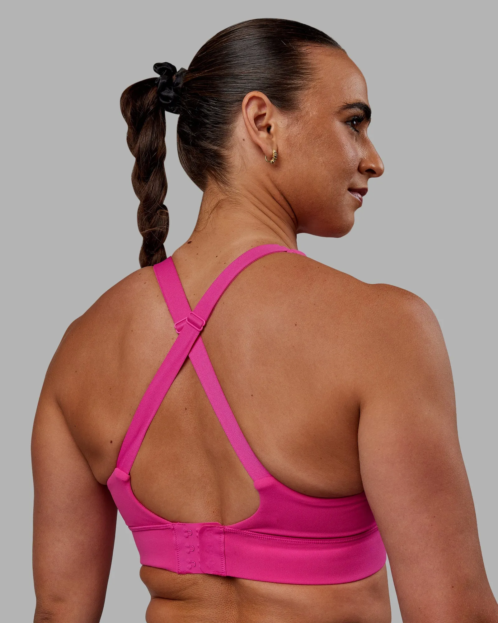 Accelerate Sports Bra - Fuchsia Pink sold by LSKD product image thumbnail 2