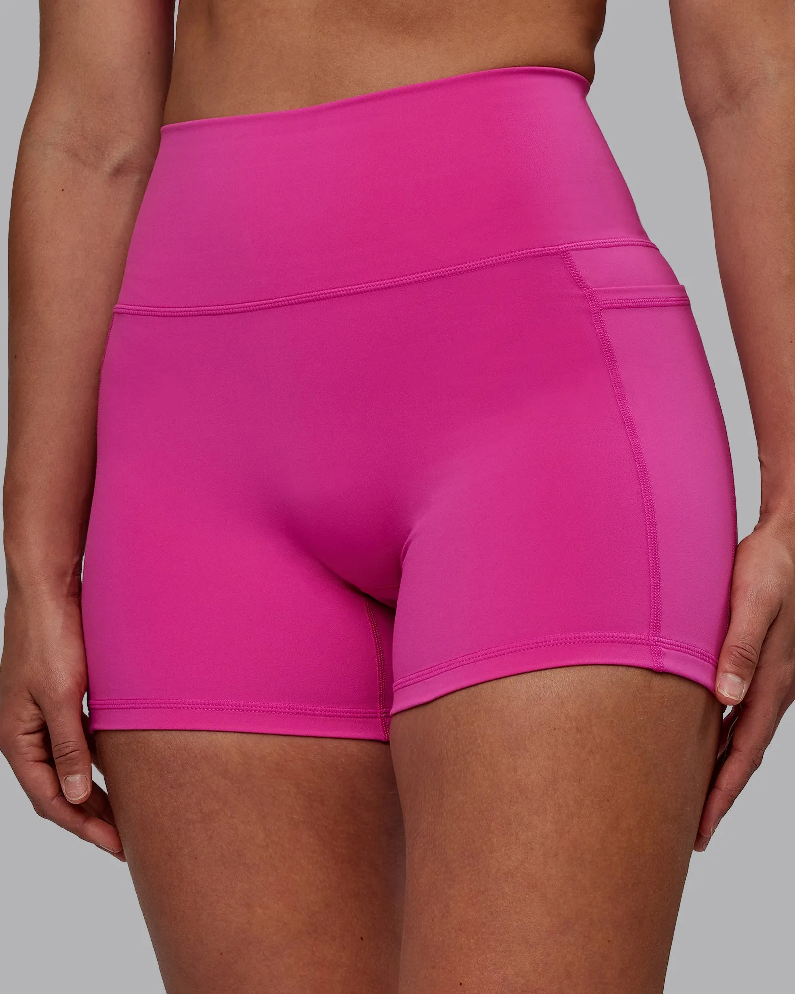Fusion X-Short Tight with Pockets - Fuchsia Pink sold by LSKD