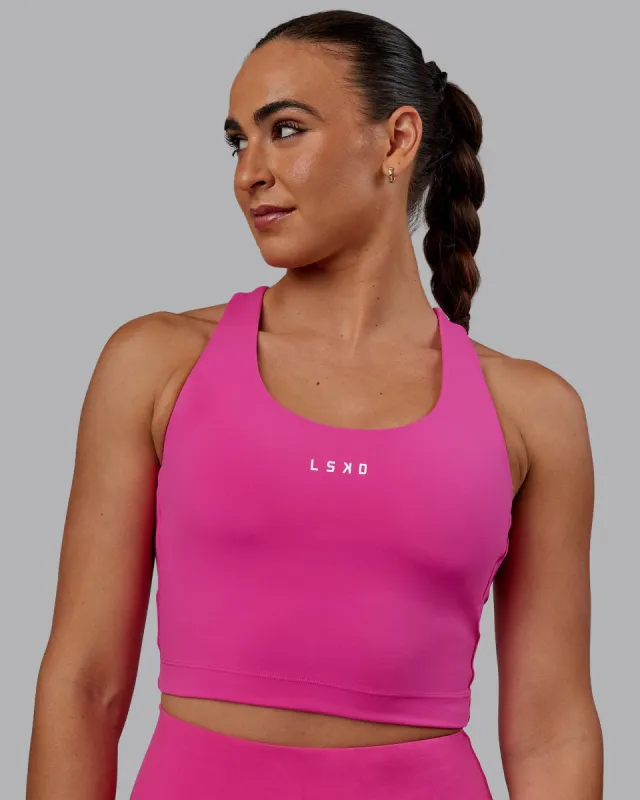 Pulse Active Tank - Fuchsia Pink sold by LSKD