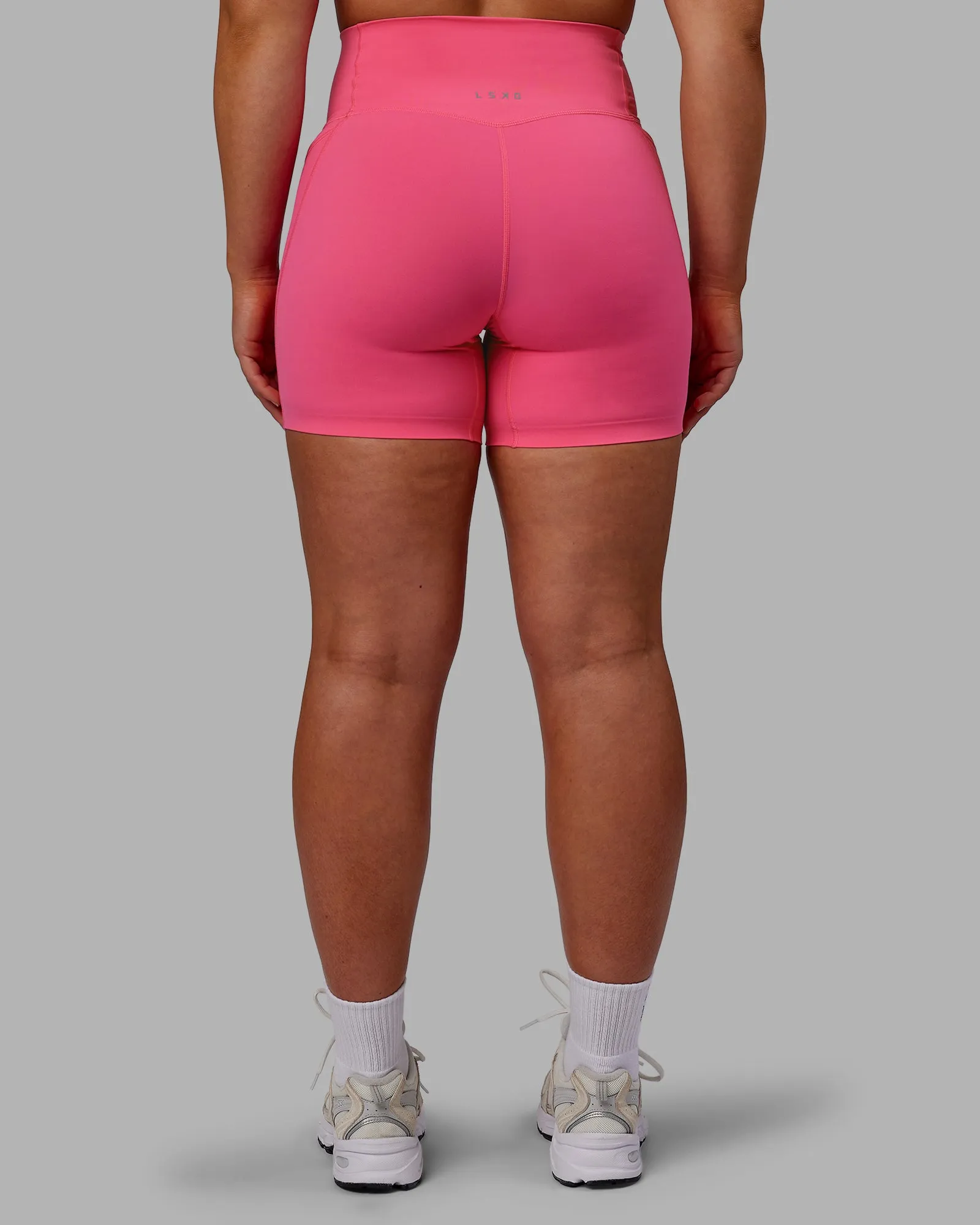 Elixir Mid Short Tight With Pockets - Carmine Rose sold by LSKD product image thumbnail 4