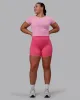 Staple Cropped Tee - Bubblegum sold by LSKD