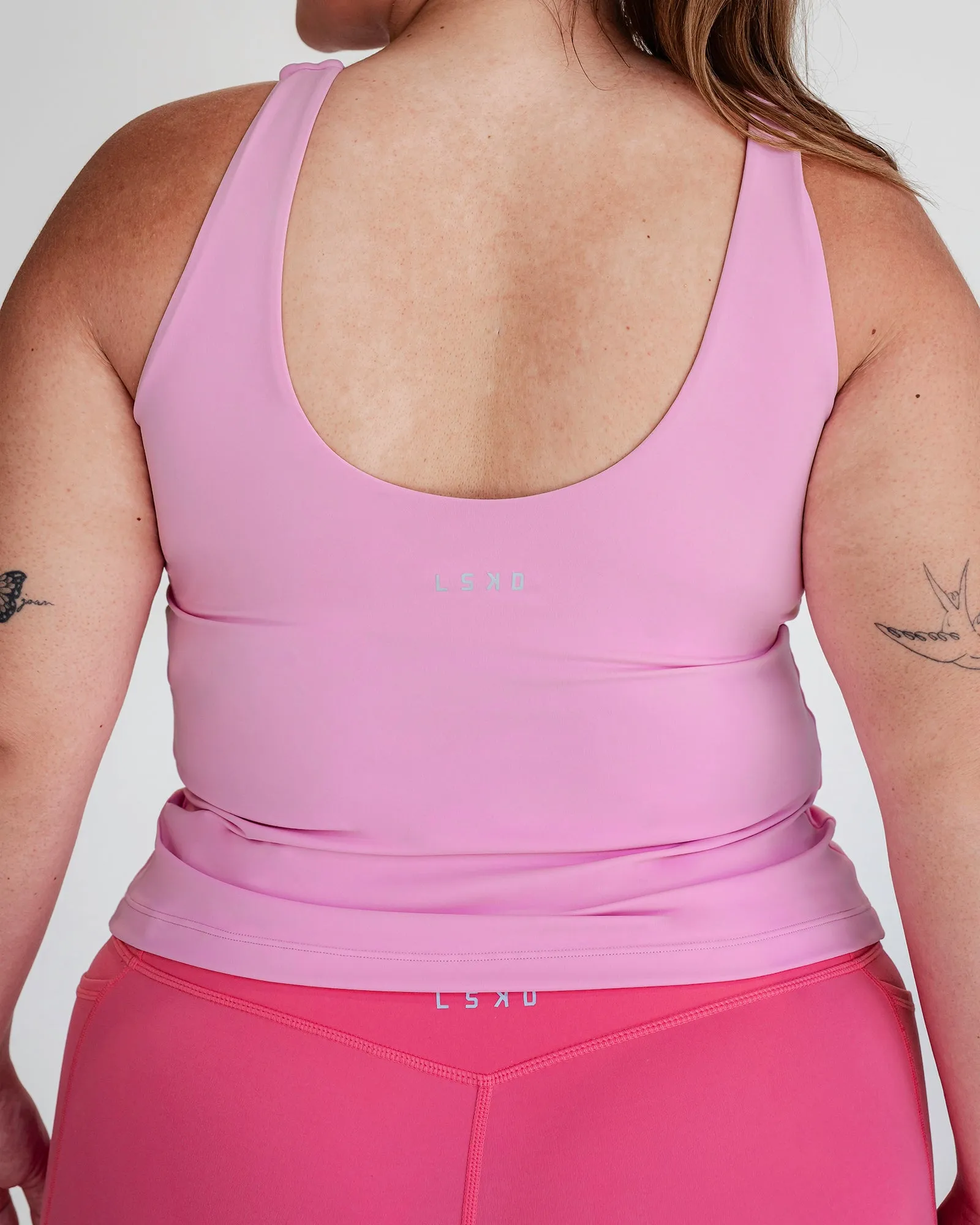 Staple Active Shelf Bra Tank - Bubblegum sold by LSKD product image thumbnail 2