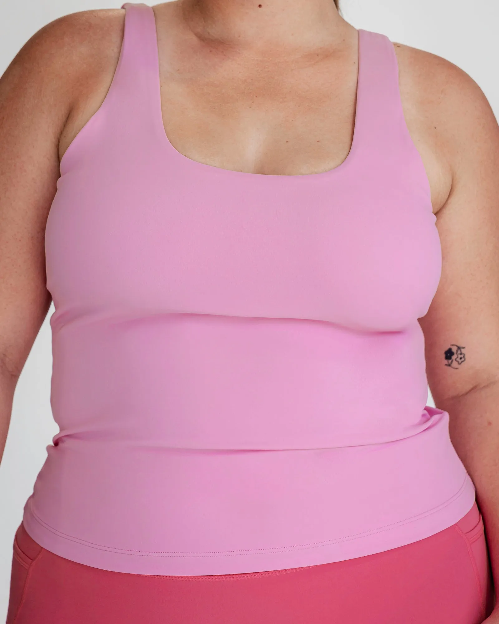 Staple Active Shelf Bra Tank - Bubblegum sold by LSKD product image thumbnail 4