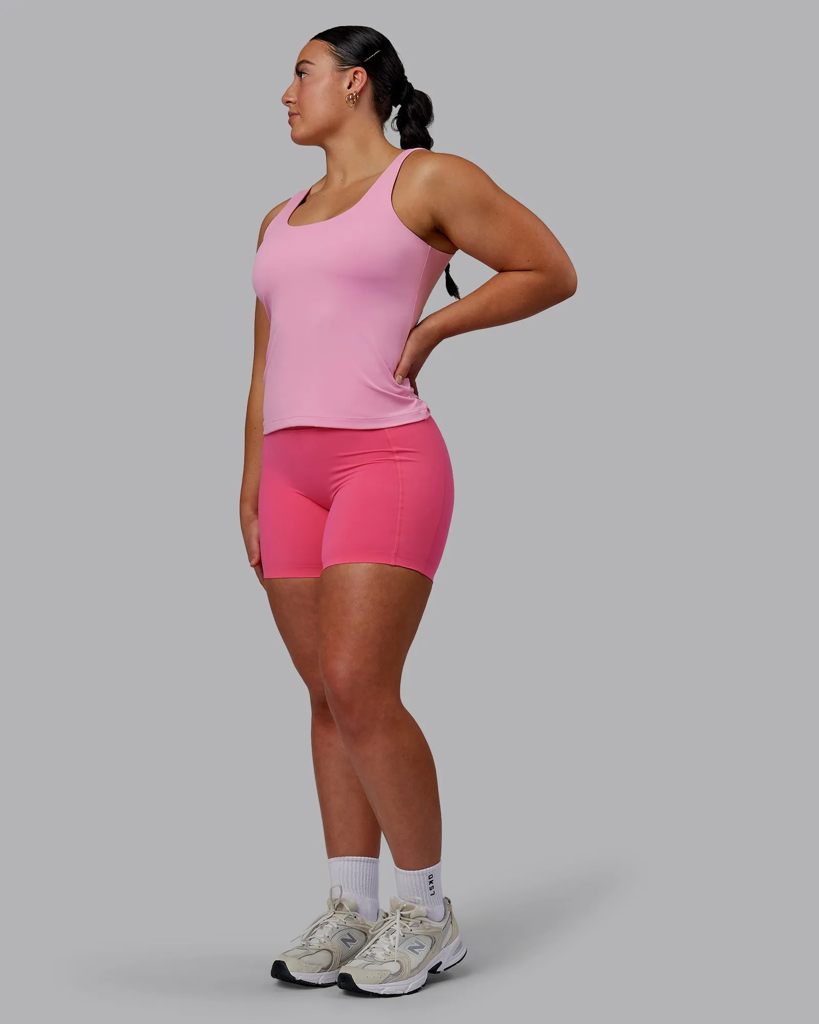 Staple Active Shelf Bra Tank - Bubblegum sold by LSKD product image thumbnail 3