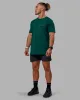 PimaFLX Tee - Deep Emerald sold by LSKD