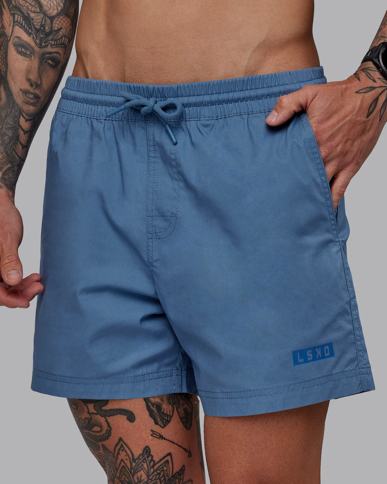 Daily 5" Short - Elemental Blue sold by LSKD product image thumbnail 2