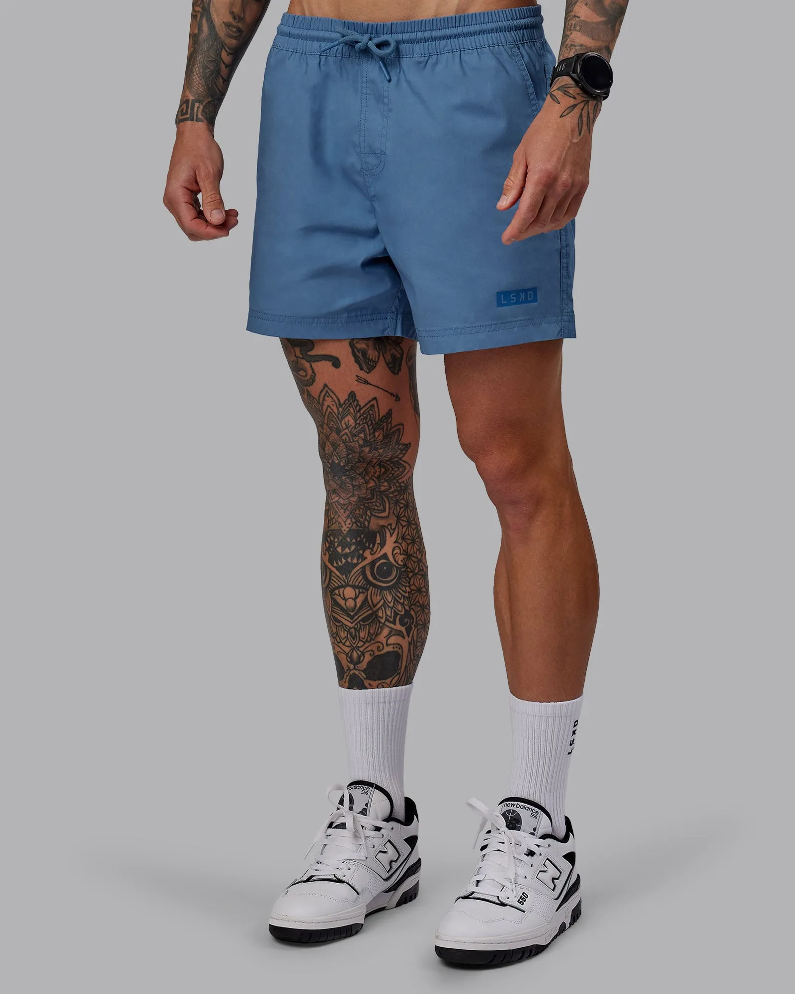 Daily 5" Short - Elemental Blue sold by LSKD