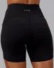 Rep Mid Short Tight - Black-Scarlet sold by LSKD