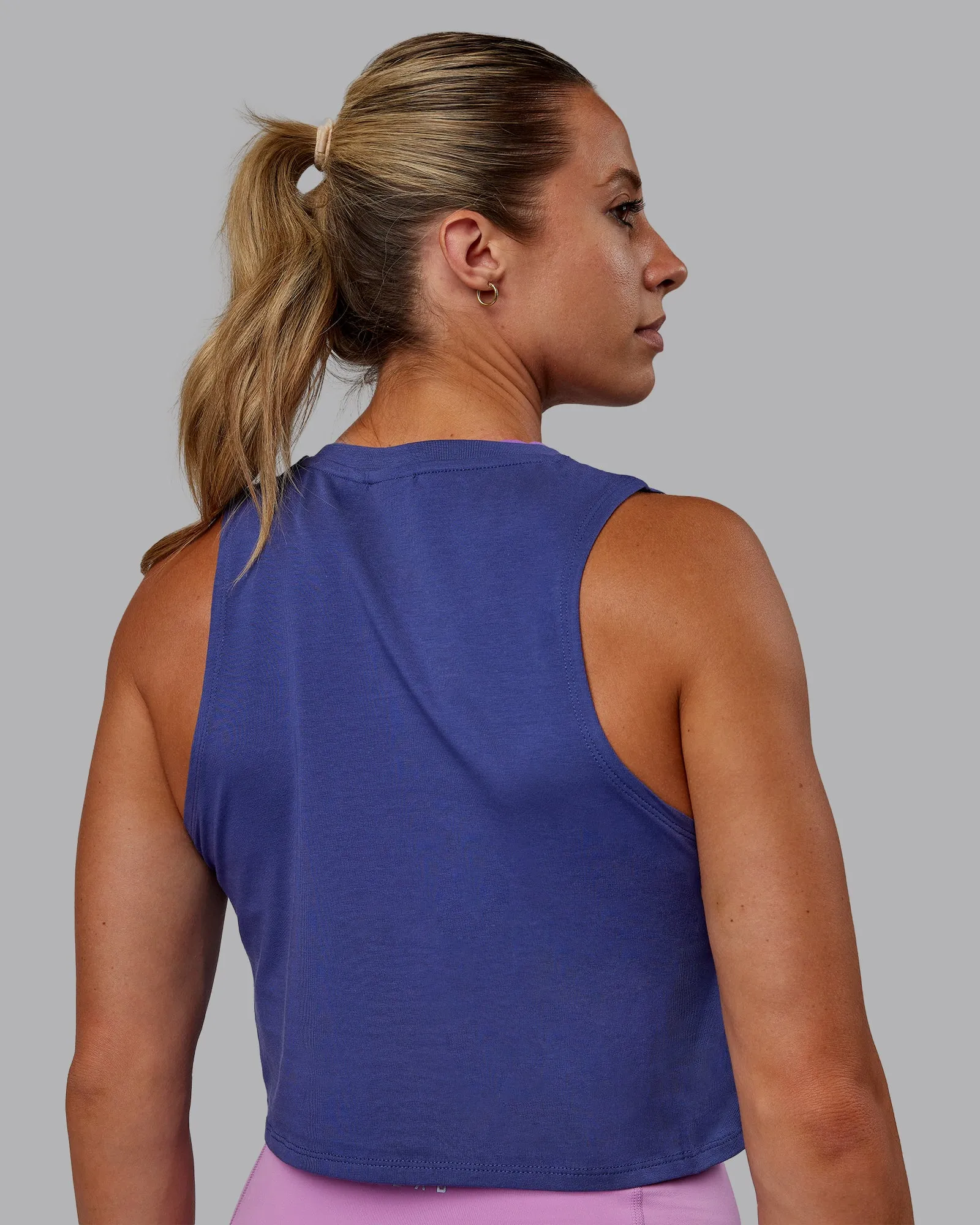 Agile FLXCotton Tank - Future Dusk-White sold by LSKD product image thumbnail 4