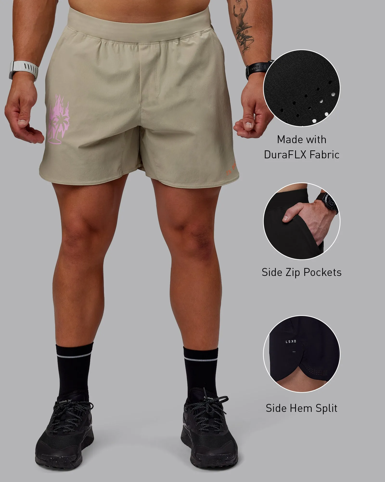 Lift 6" Short - Sand-So Cal 24 sold by LSKD product image thumbnail 2