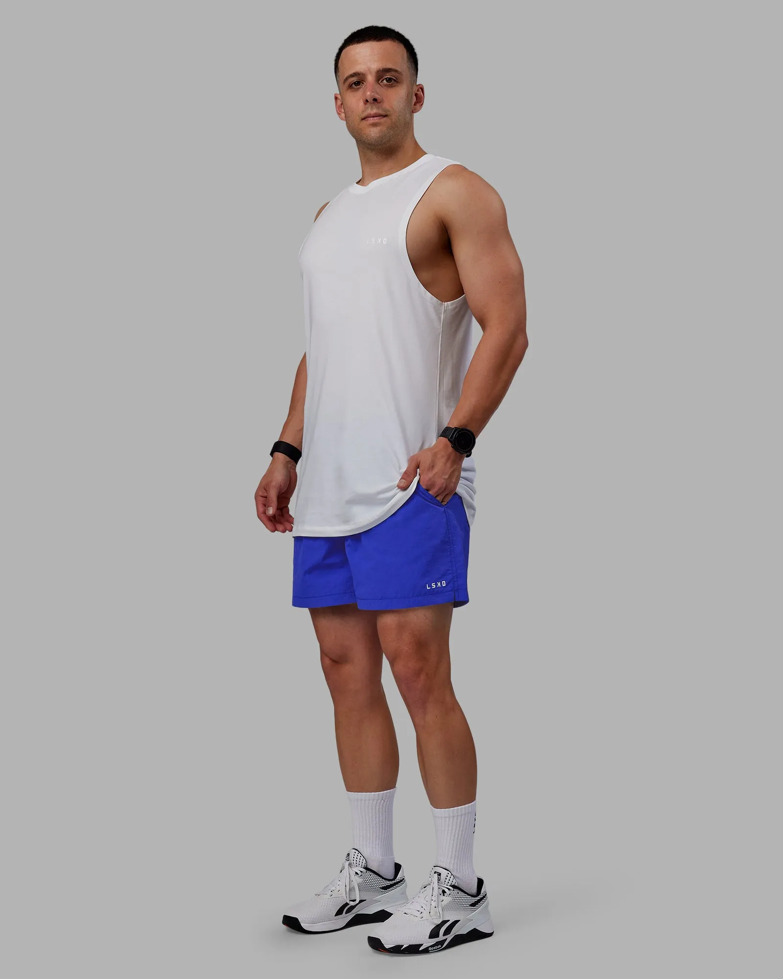 Classic 5" Short - Power Cobalt sold by LSKD product image thumbnail 5