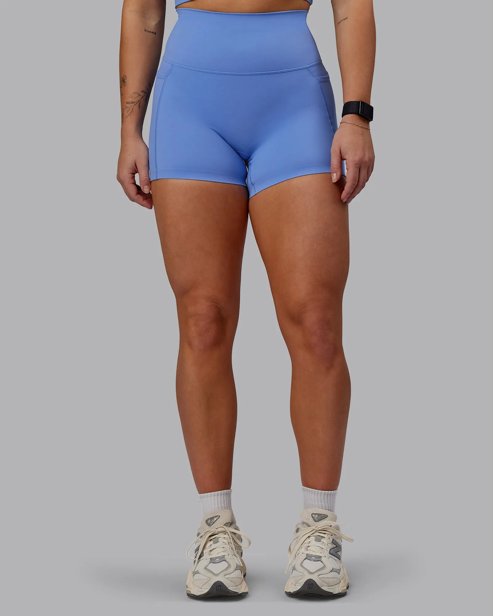 Elixir X-Short Tight With Pockets - Ultramarine sold by LSKD product image thumbnail 2