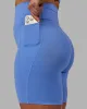 Elixir Bike Short Tight With Pockets - Ultramarine sold by LSKD