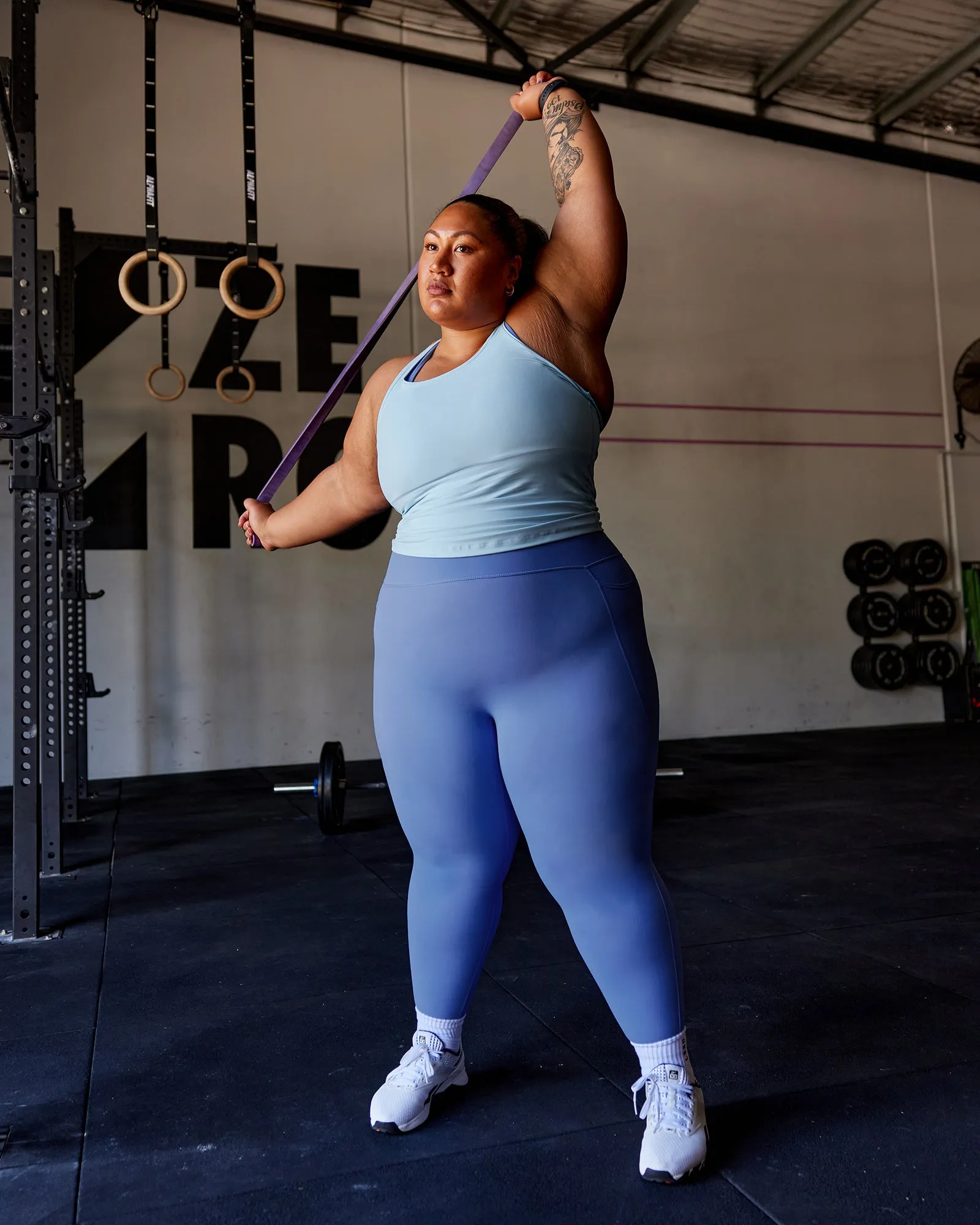 Lift Performance Tank - Glacial Blue sold by LSKD product image thumbnail 2