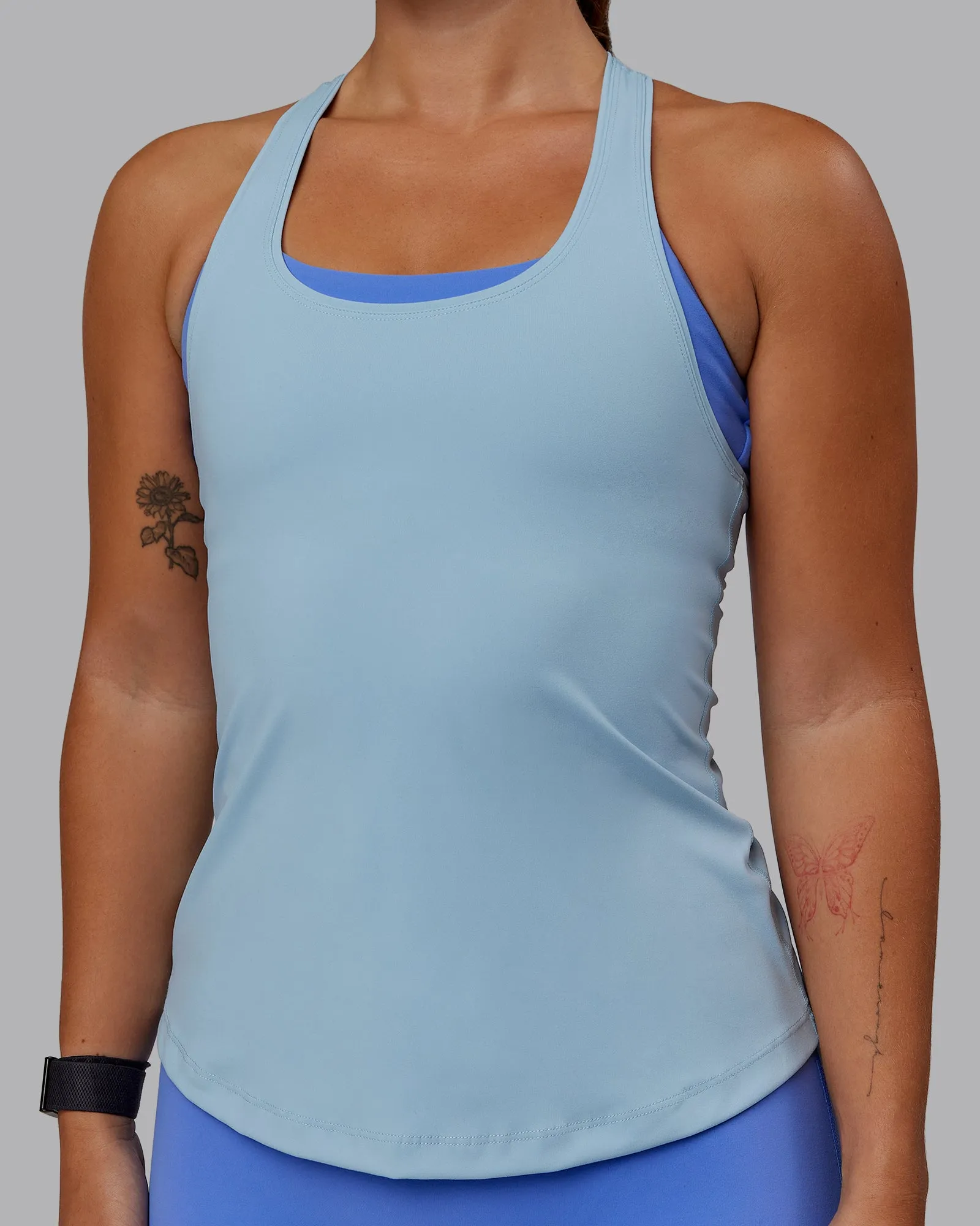 Lift Performance Tank - Glacial Blue sold by LSKD product image thumbnail 5