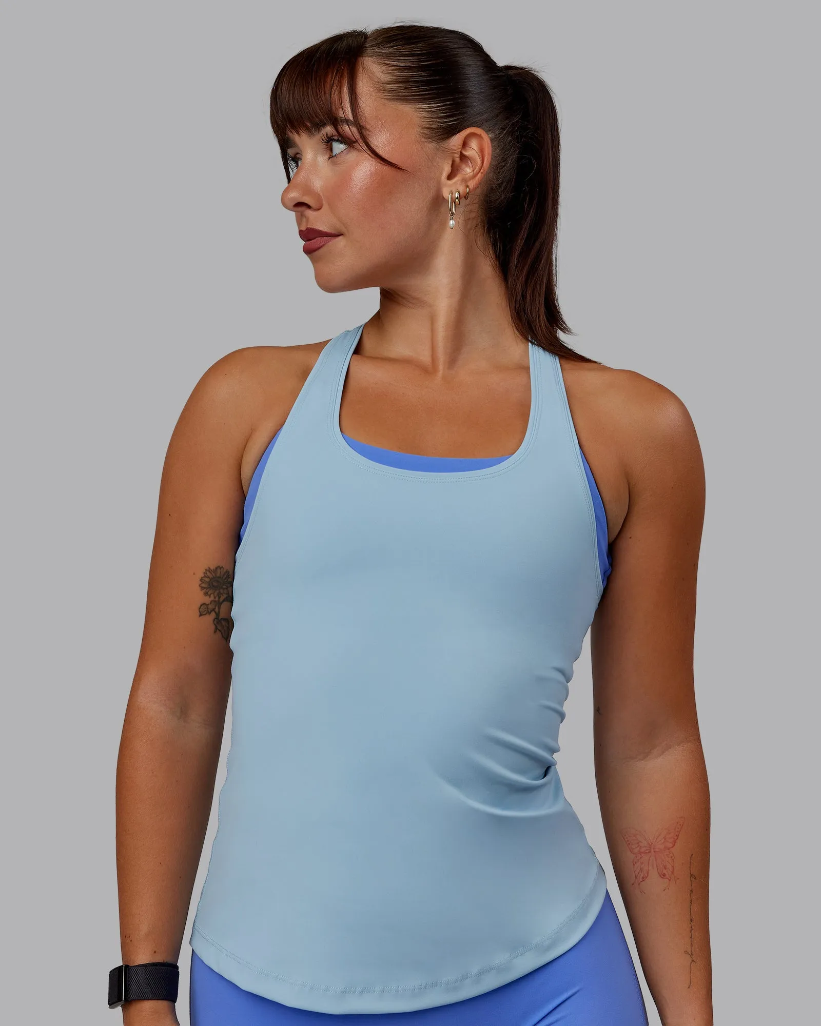 Lift Performance Tank - Glacial Blue sold by LSKD