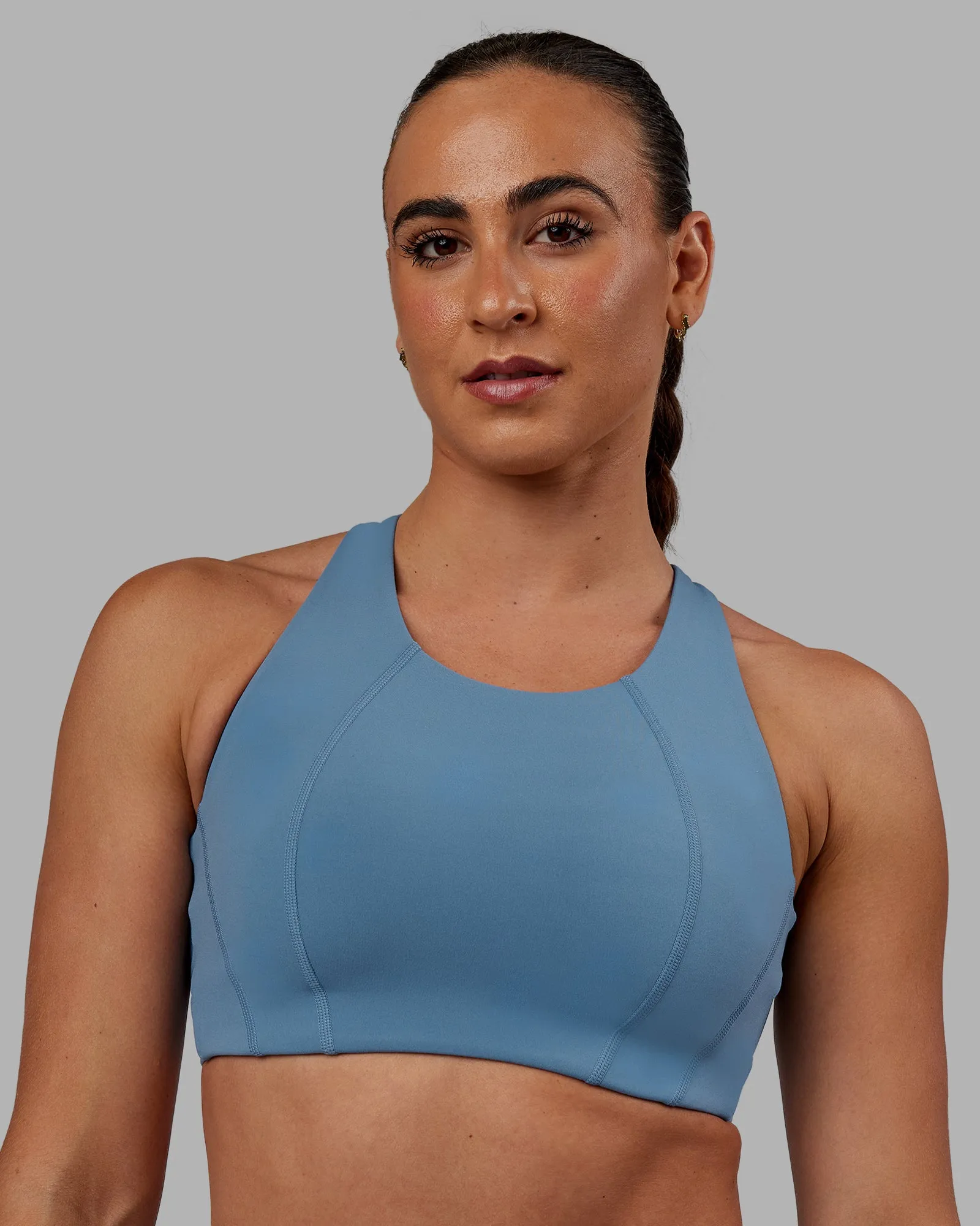 Ascent Sports Bra - Elemental Blue sold by LSKD