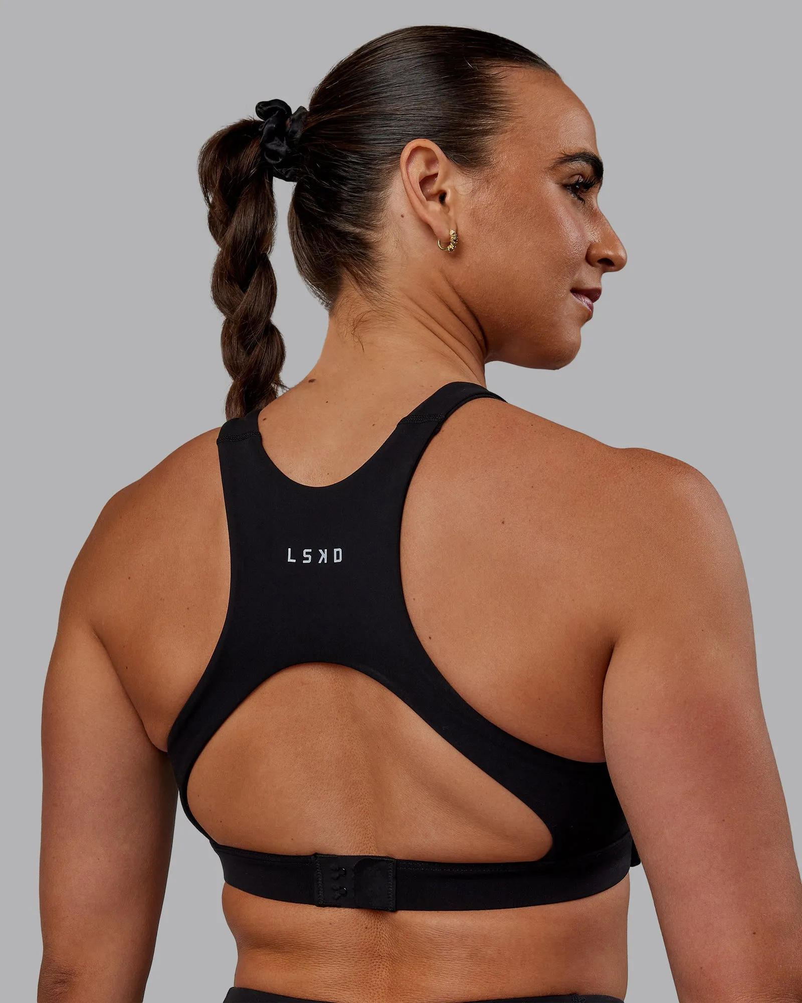 Ascent Sports Bra - Black sold by LSKD