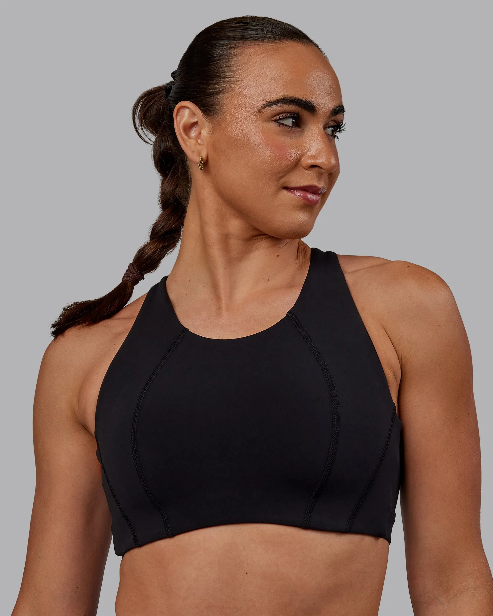 Ascent Sports Bra - Black sold by LSKD product image thumbnail 4