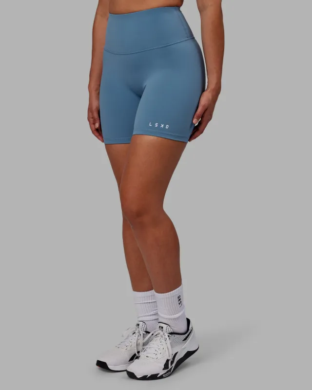 RXD High Waist Mid Short Tight - Elemental Blue sold by LSKD