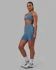 RXD High Waist Mid Short Tight - Elemental Blue sold by LSKD