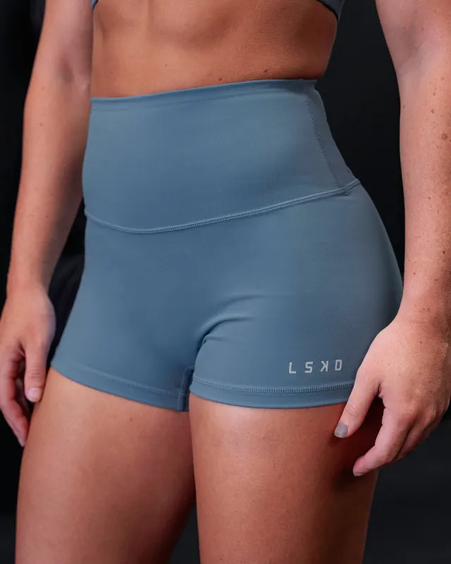 RXD High Waist Micro Short Tight - Elemental Blue sold by LSKD