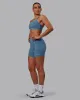 RXD Low Waist Mid Short Tight - Elemental Blue sold by LSKD