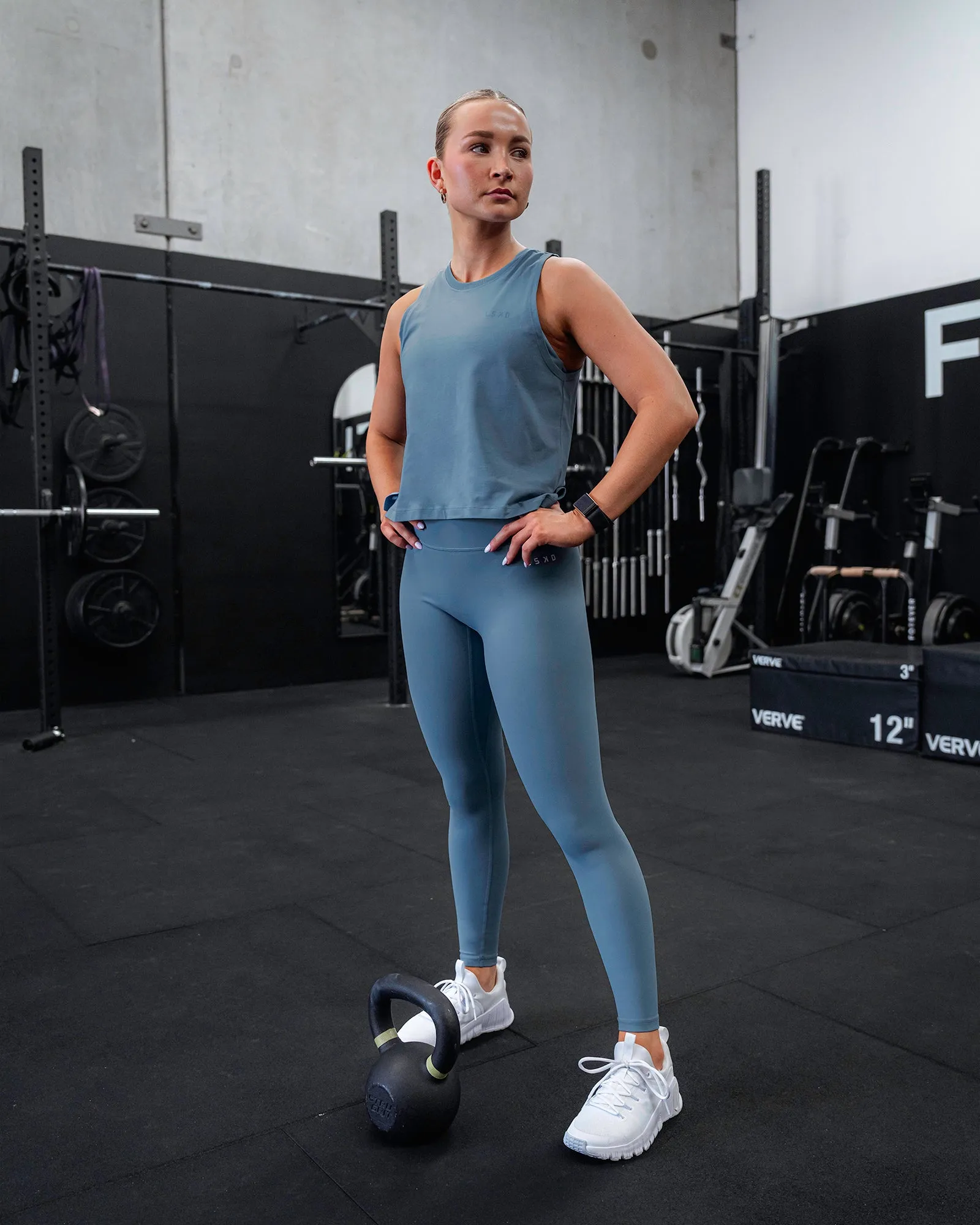 Deluxe PimaFLX Tank - Elemental Blue sold by LSKD