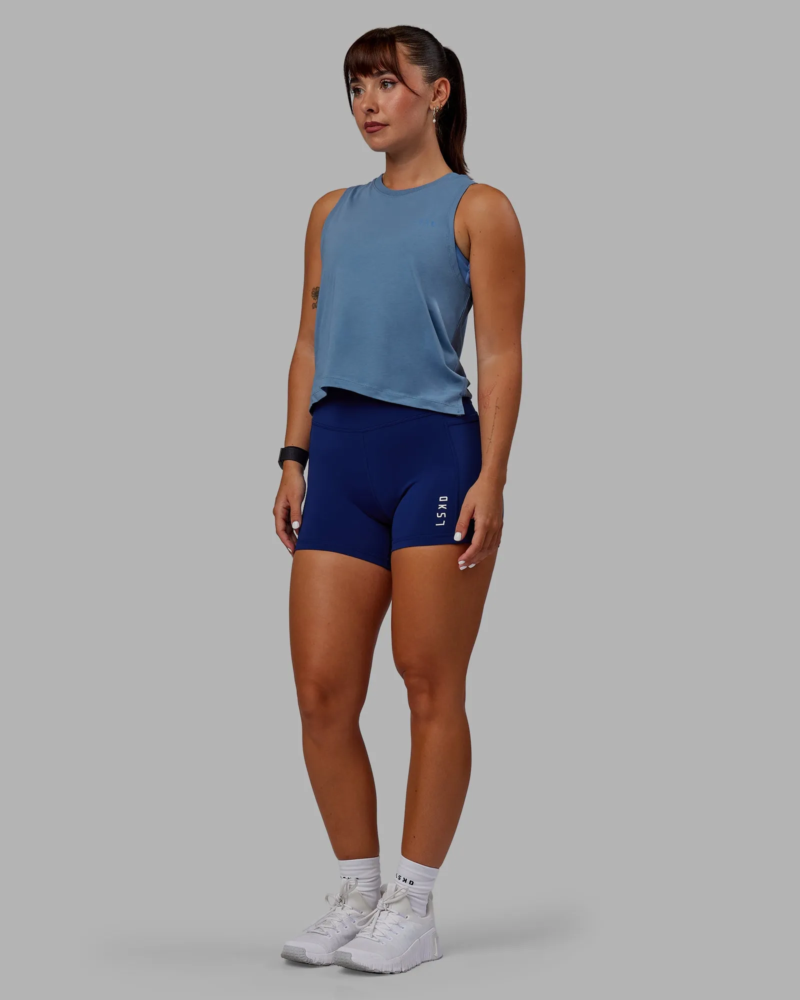 Deluxe PimaFLX Tank - Elemental Blue sold by LSKD product image thumbnail 5