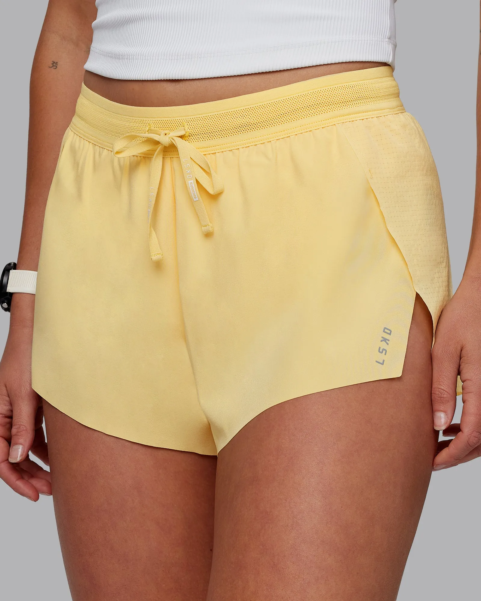Accelerate 3" Running Short - Sunflower sold by LSKD product image thumbnail 4