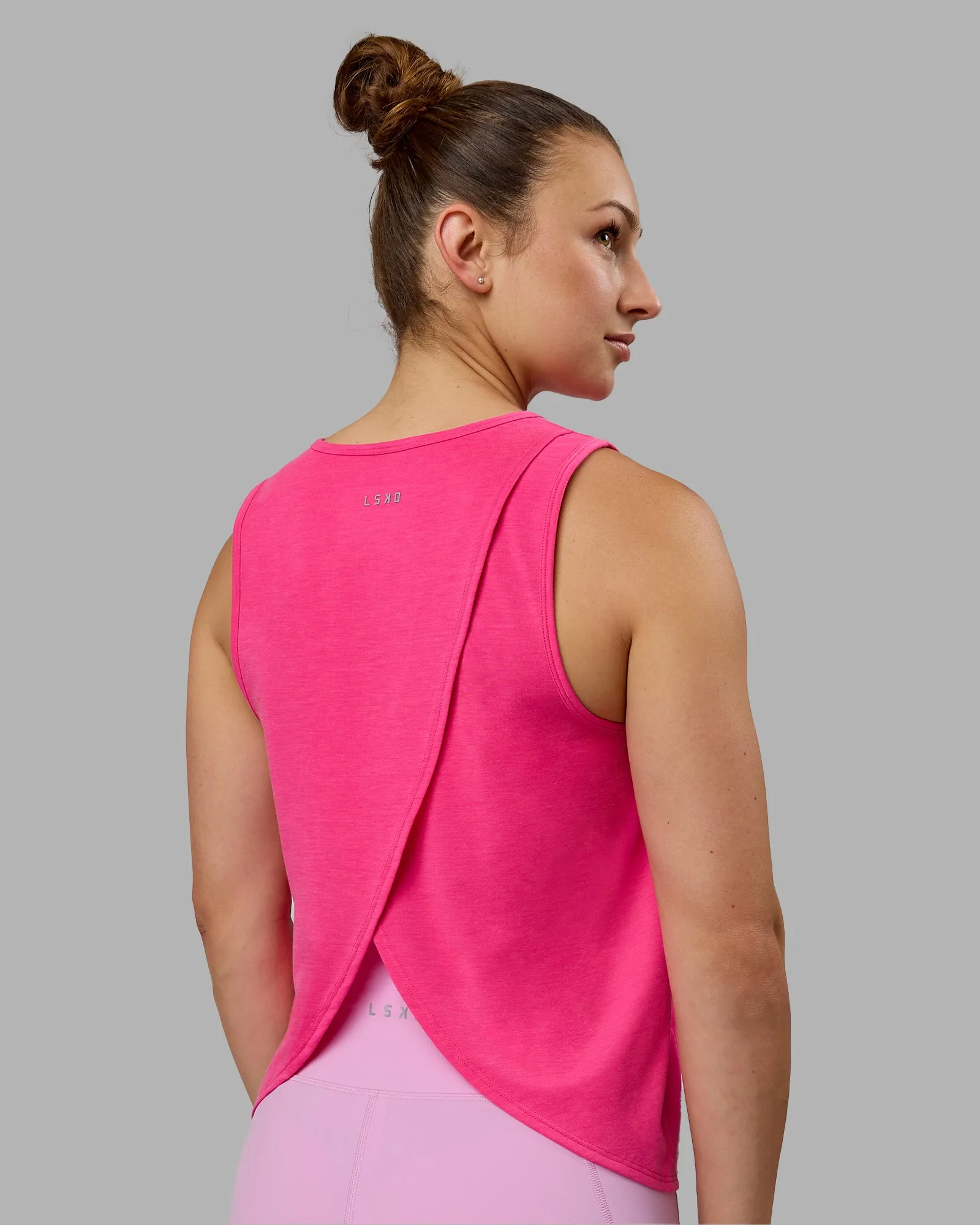 Breeze Training Tank - Ultra Pink sold by LSKD