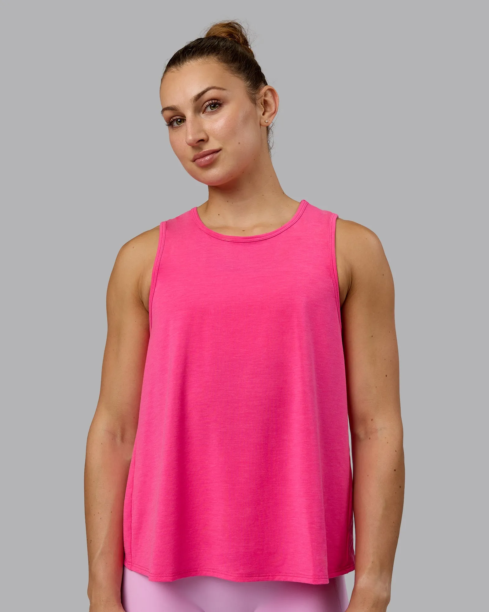 Breeze Training Tank - Ultra Pink sold by LSKD product image thumbnail 3