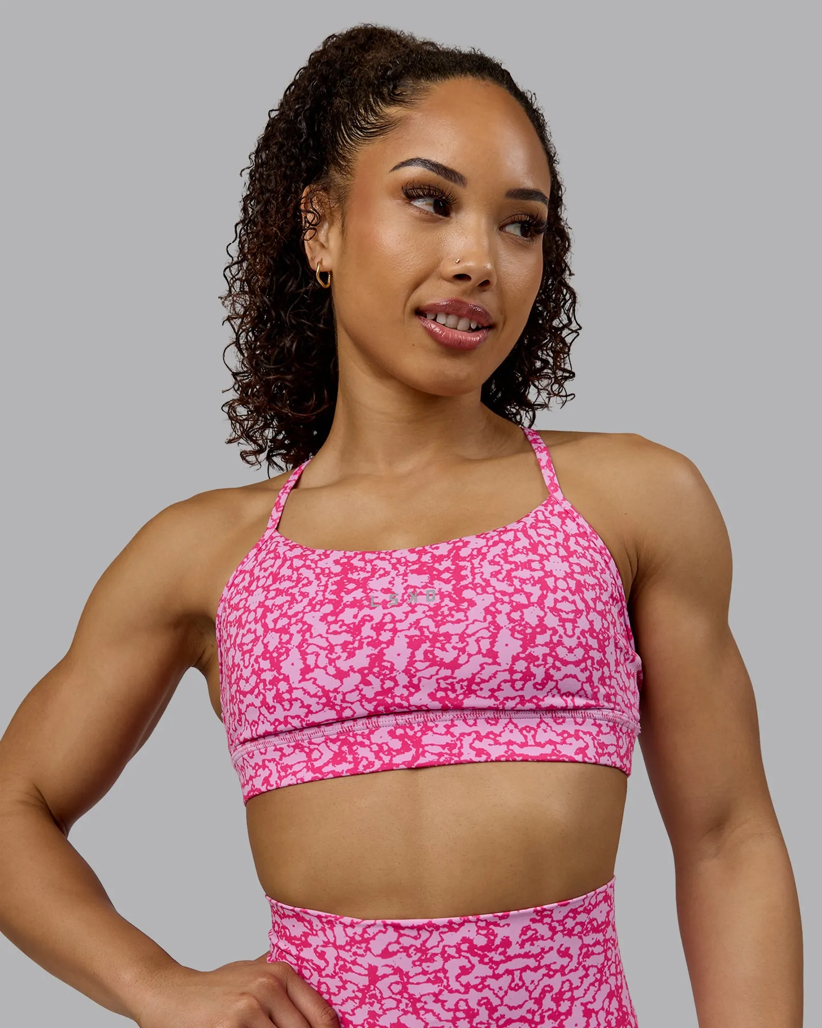 Lift Sports Bra - Patina-Ultra Pink sold by LSKD