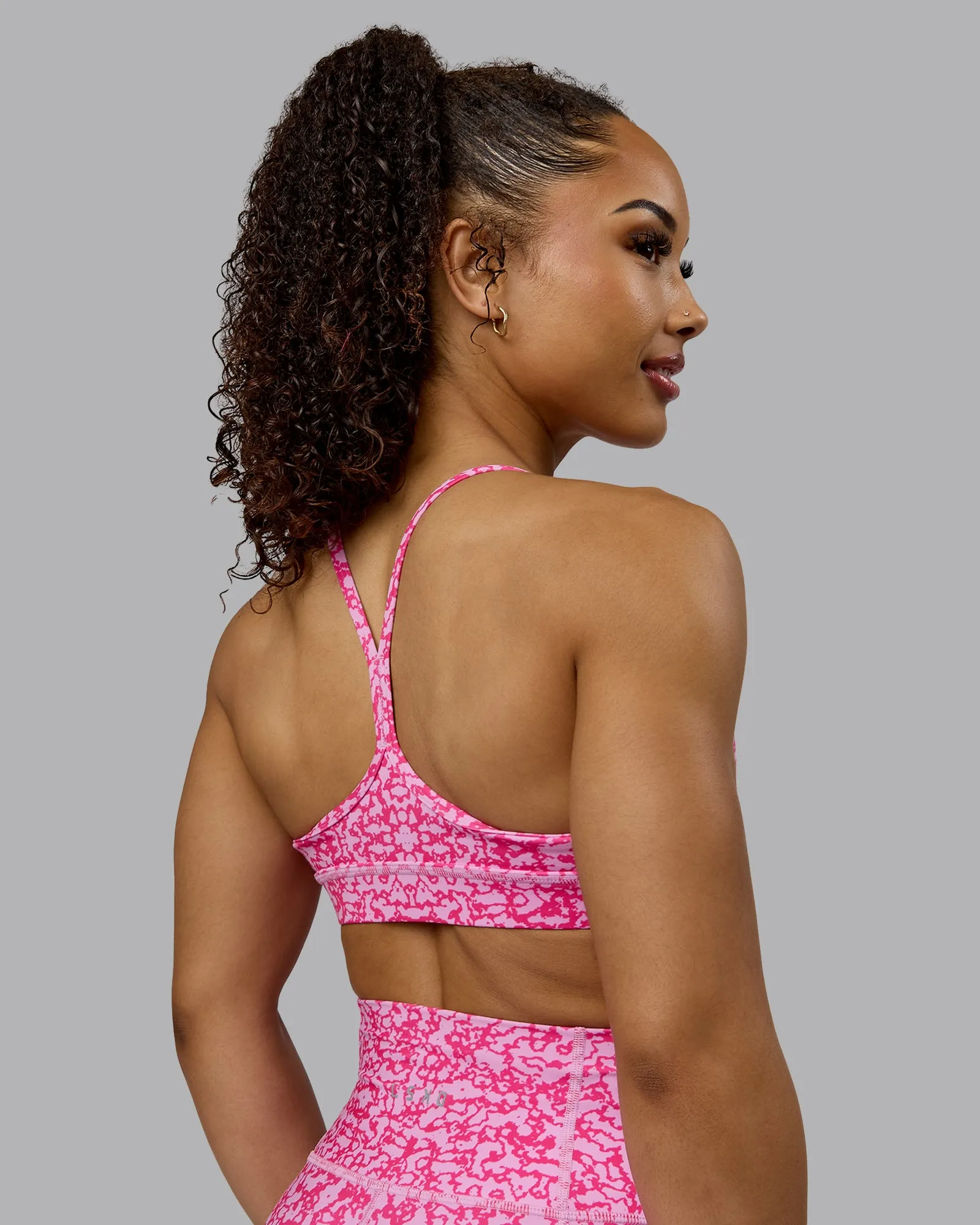 Lift Sports Bra - Patina-Ultra Pink sold by LSKD product image thumbnail 2