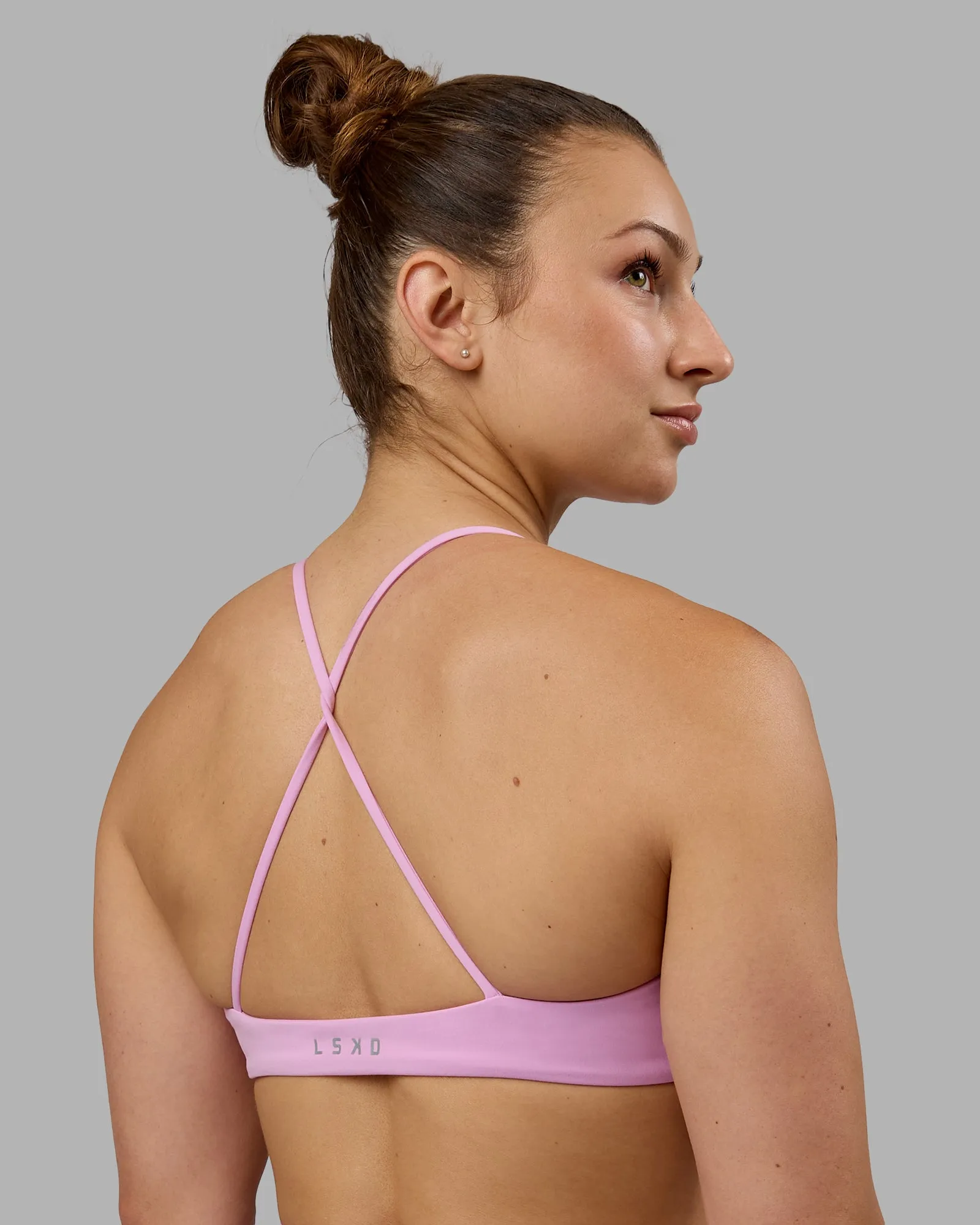 Aura Sports Bra - Pastel Orchid sold by LSKD product image thumbnail 2