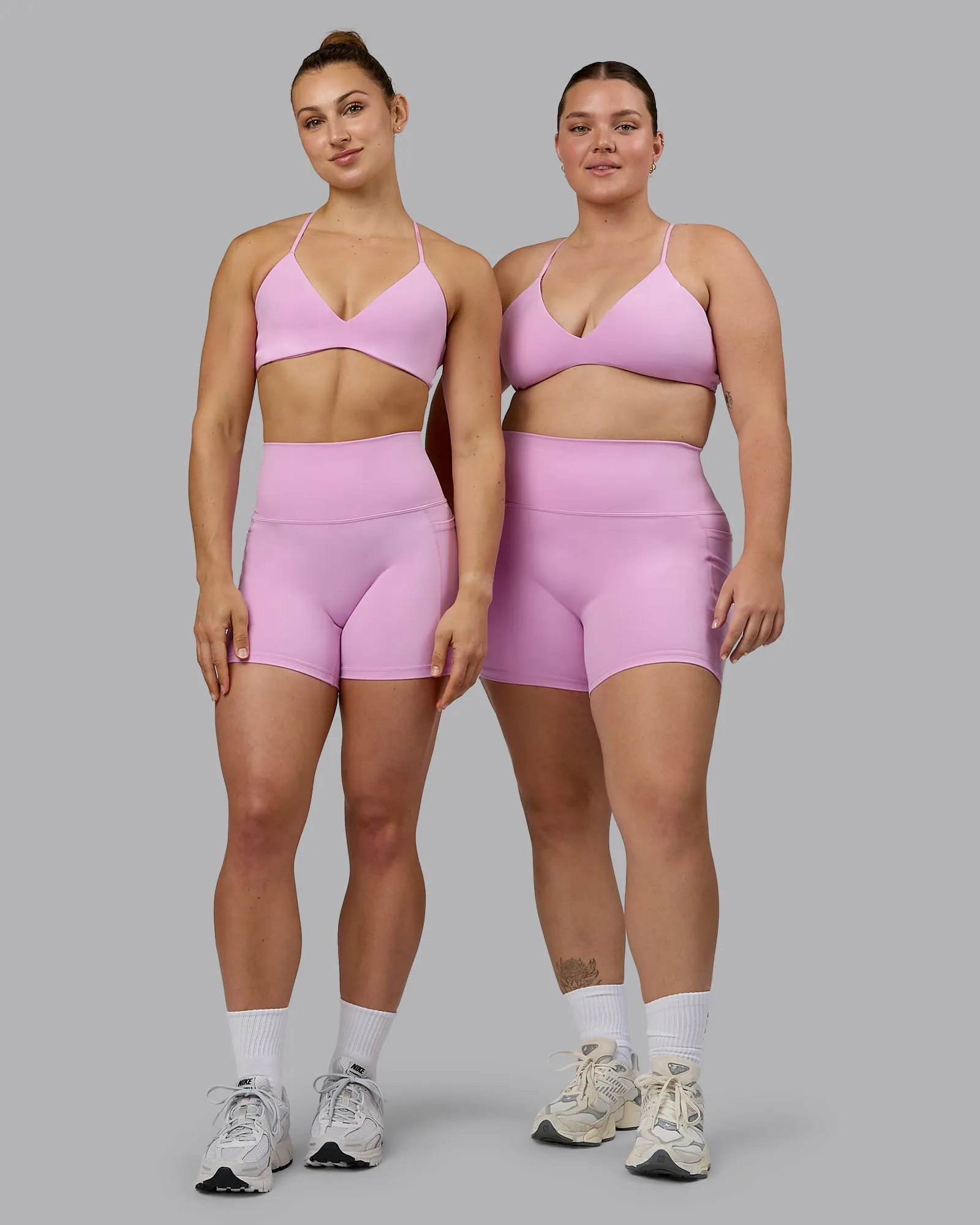 Aura Sports Bra - Pastel Orchid sold by LSKD product image thumbnail 5