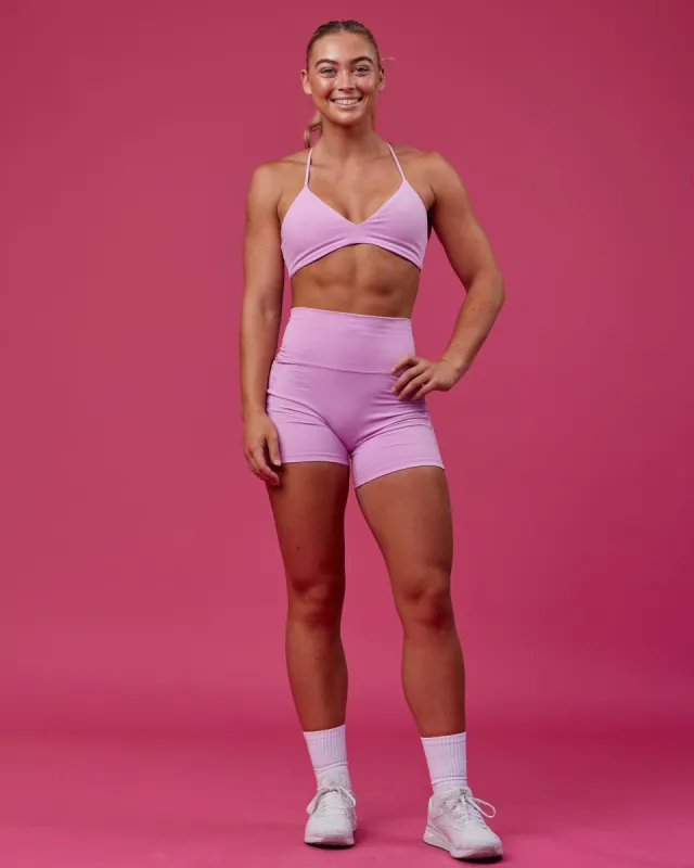 Aura Sports Bra - Pastel Orchid sold by LSKD