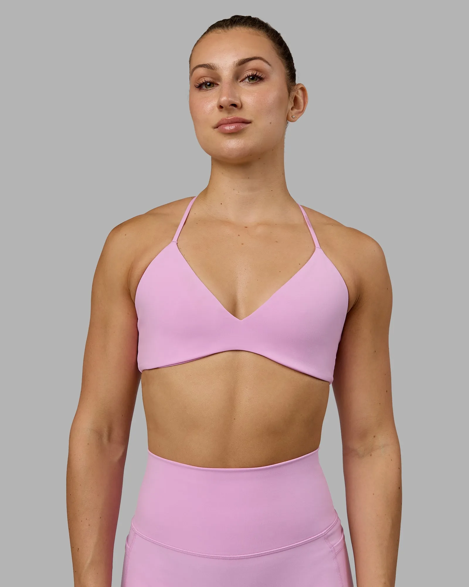 Aura Sports Bra - Pastel Orchid sold by LSKD product image thumbnail 3