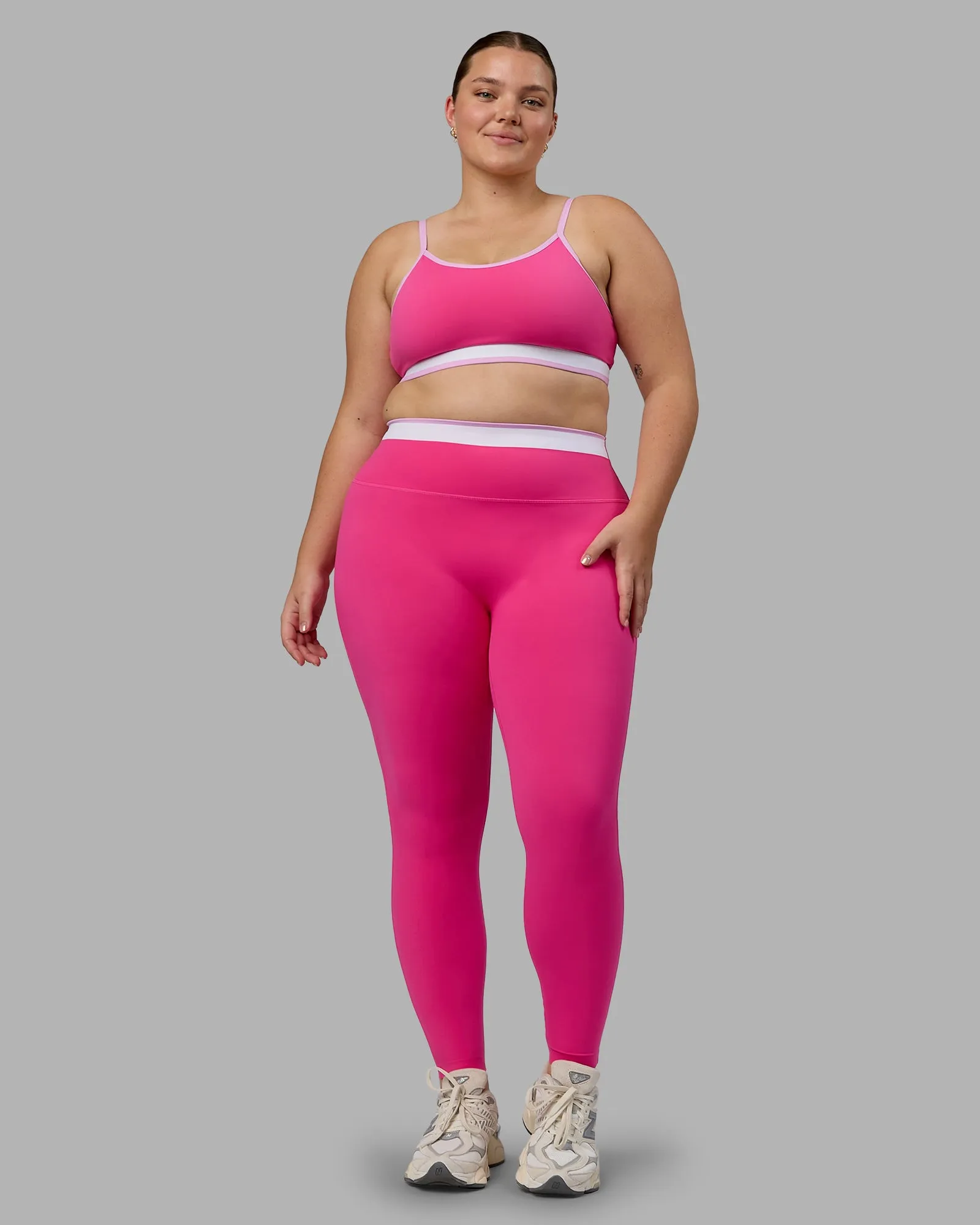 Excel Sports Bra - Ultra Pink sold by LSKD product image thumbnail 4