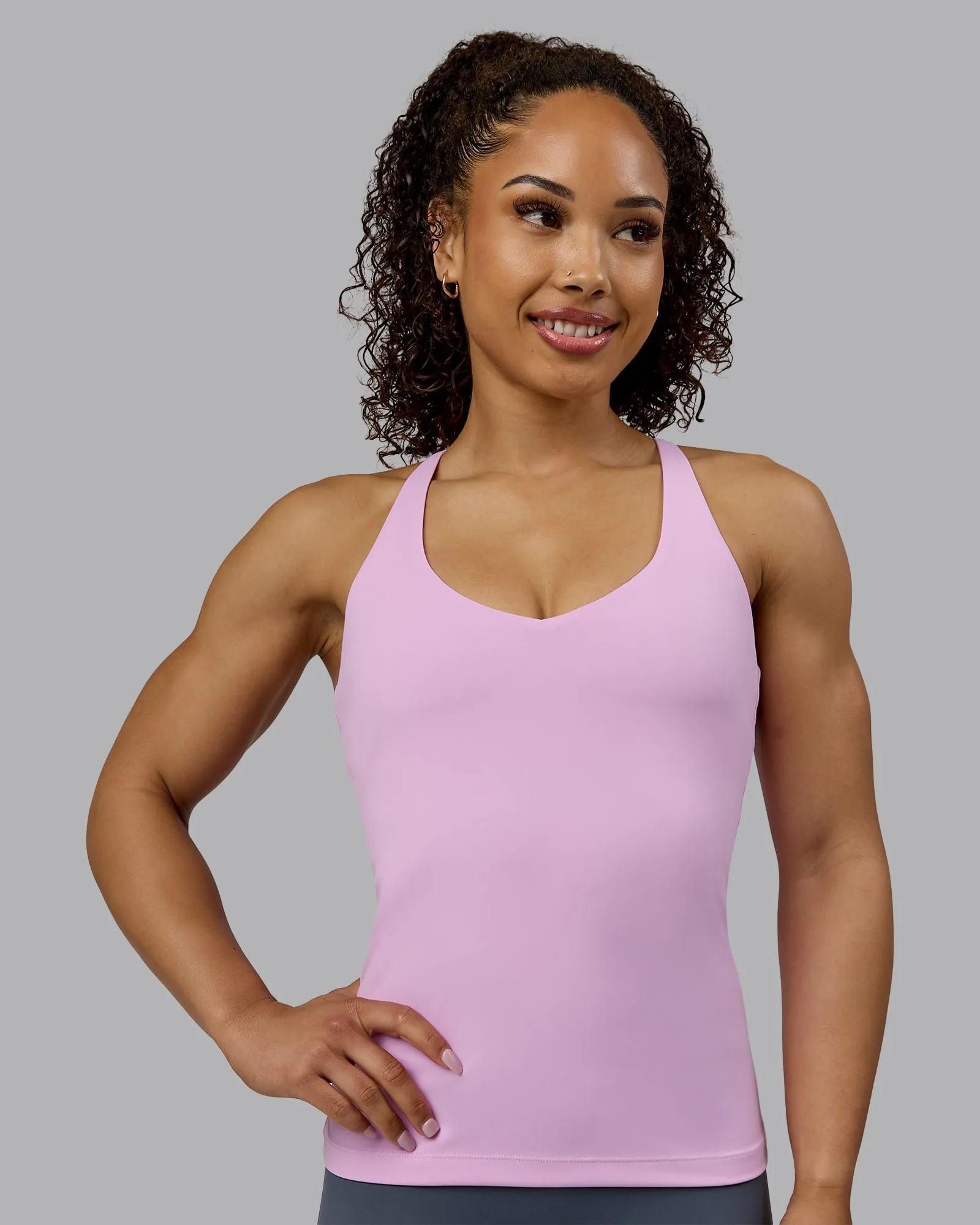 Movement Longline Active Tank - Pastel Orchid sold by LSKD