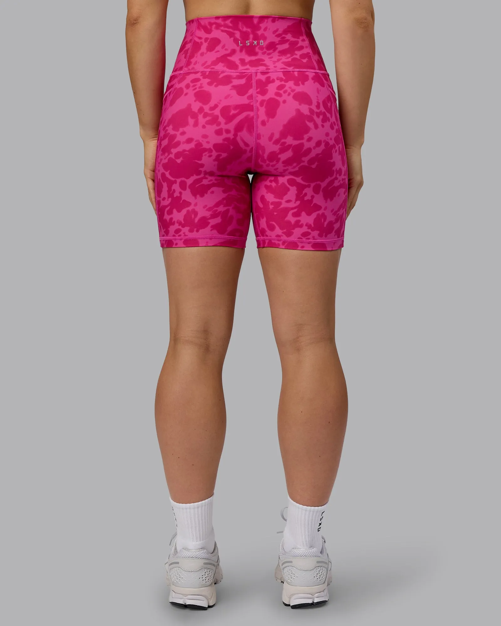 Fusion Mid Short Tight with Pockets - Strawberry-Lava Lamp sold by LSKD product image thumbnail 4