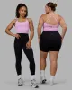 Twist Tank With Shelf Bra - Pastel Orchid sold by LSKD